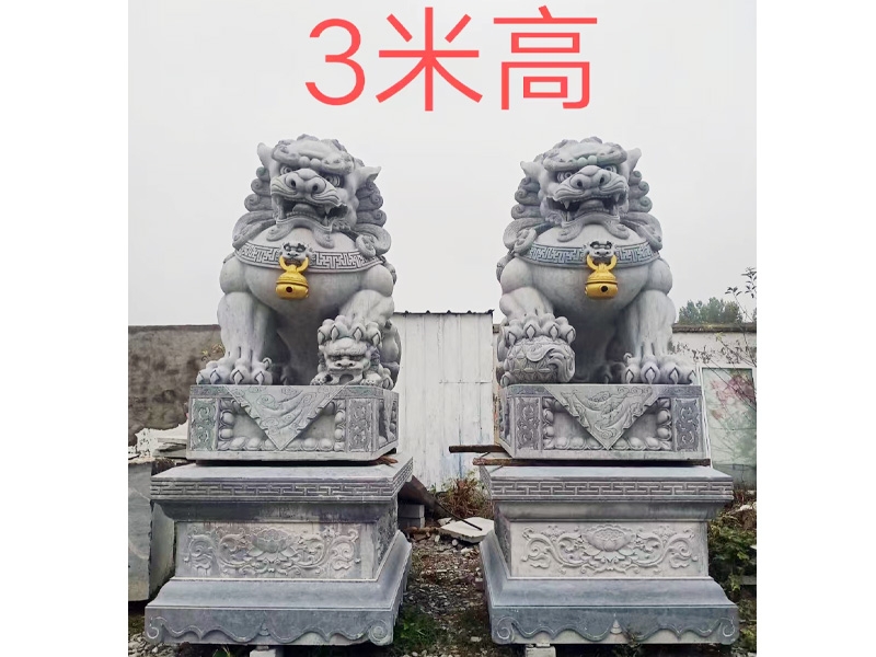 動物石雕