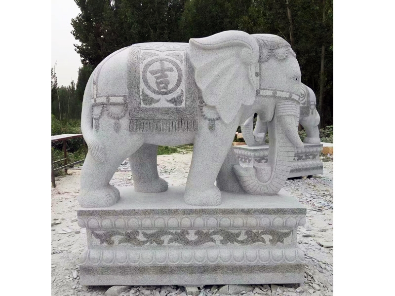 動物石雕