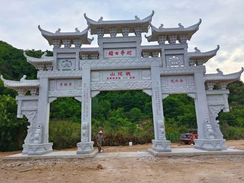 石雕牌坊定做和安裝時要注意的問題？